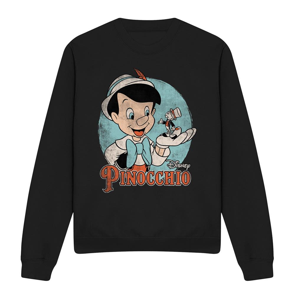 Pinocchio Unisex Adult Vintage Sweatshirt
