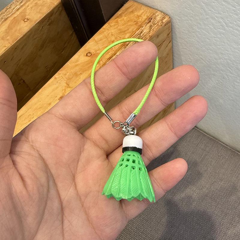 Mini Tennis Racket Keychain Ornament - Cute Personalized Table Tennis Gift
