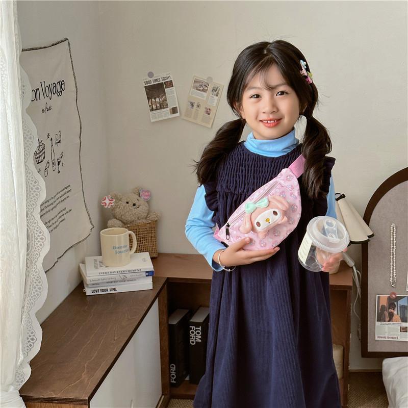 Adorable Kids Cartoon Waist Bag Perfect For Boys And Girls Ultra Light And Stylish