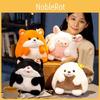 Kitten Fox Cute Puppy And Lamb Animal Plush Doll With Flower Decoration For Gift