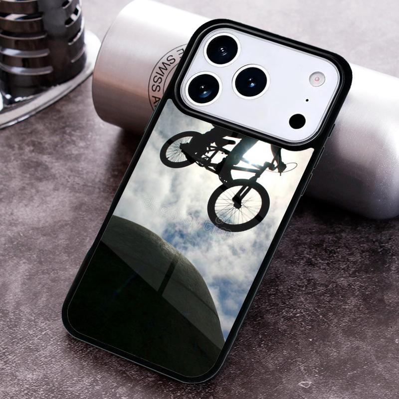 BMX Bike Extreme Sport Phone Case For iPhone 17 16 15 14 13 12 11 Pro Max Plus 17Air Soft Silicone Cover
