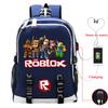 Cartoon Game Merchandise Printing Computer Bag Outdoor Leisure With Usb Interface Backpack