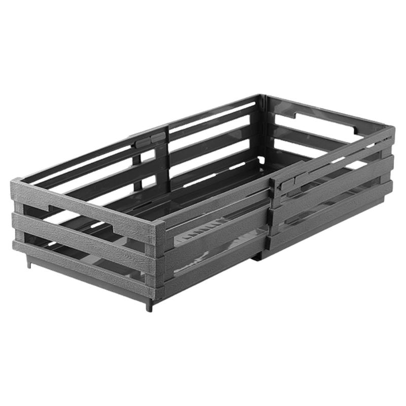 Easy to Use Retractable Organizing Bins Portable and Stackable Boxes Home Accessory for Enhanced Home Storage Solution серый 1290₽