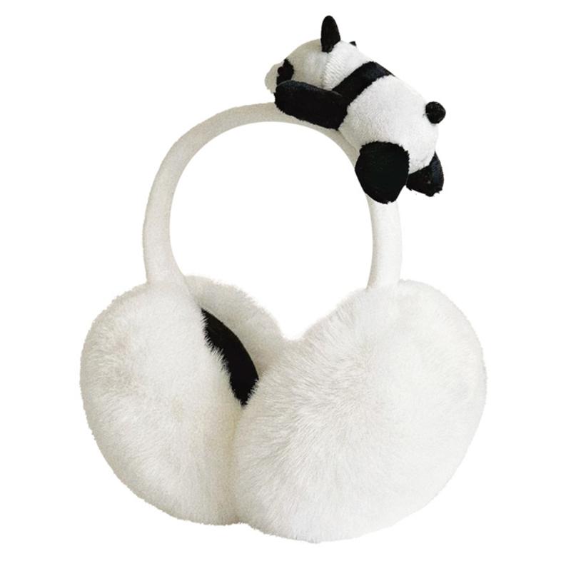 Panda Plush EarMuffs for Women and Children of All Ages Outdoor Earmuffs