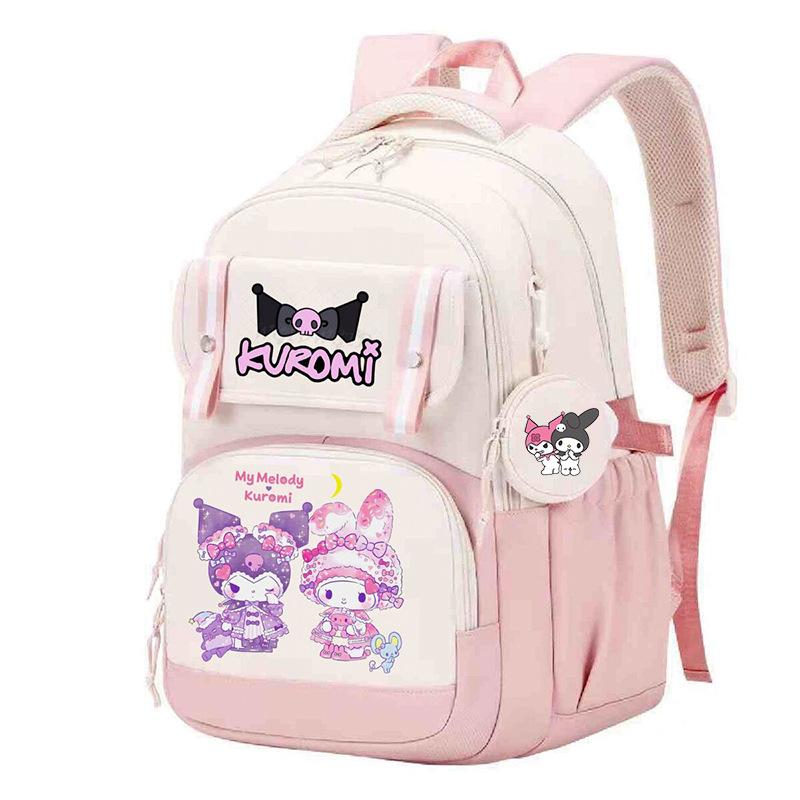 Animation Cartoon Printing Primary And Secondary School Students Lightweight Ridge Protection Backpack Large Capacity Campus School Bag