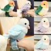 Parrot Plush Series Toy Keychain Clap Ring Cartoon Pendant Decoration Gifts