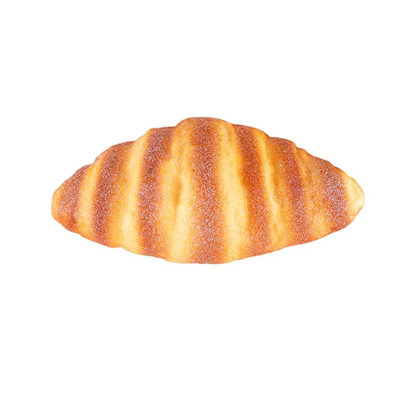 PU Simulation Bread Fake Conch Bread Model With Cream Soft Croissant, Big Food Play Toy, Food Ornament & Photography Prop