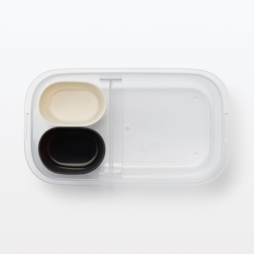 MUJI Easy-to-Wash Lunch Box, Approx. 670ml, MDC61A1S