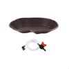 Vasca per Rettili con Rampa Gradini Integrati Ciotola Gradinata Piscina per Bagno Rettili per