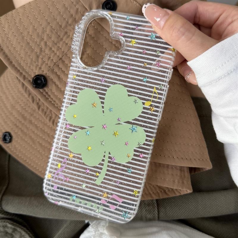 

Colorful Stars Clover Case for iPhone 17/16 Pro Max/15/14 iPhone 17 Pro