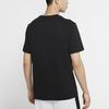 Nike T Shirts Men's Black Crew Neck Moderate Straight Fit CD1327-010