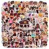 135Pcs/Set Toilet-bound Hanako-kun Q-1 Mini Diary Manual Stickers DIY Scrapbooks Album Decor Decals Stickers