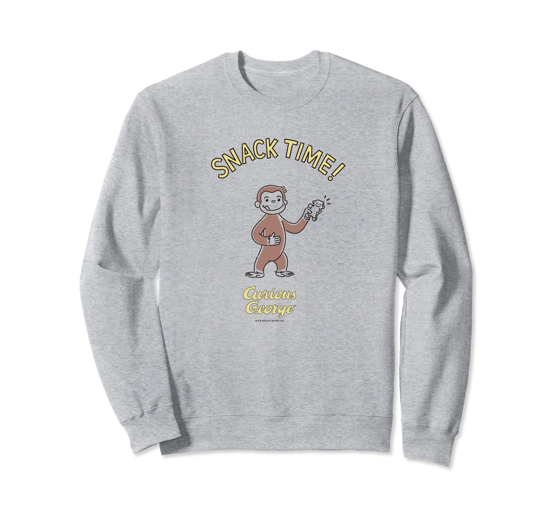 

Curious George SNACK TIME! Sweatshirt