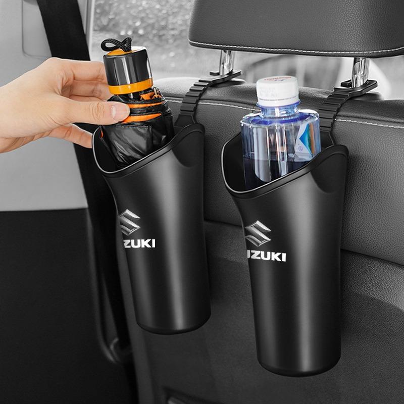 1Pcs Car Storage Box Umbrella Garbage Organizer Bucket for Suzuki Jimny Samurai S-Cross SX4 GW250 Swift XL-7 ALTO IGNIS Accessories