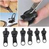 6pcs Instant Zipper Universal Instant Fix Zipper Repair Kit Replacement Zip Slider Teeth Rescue New Design for DIY Sew