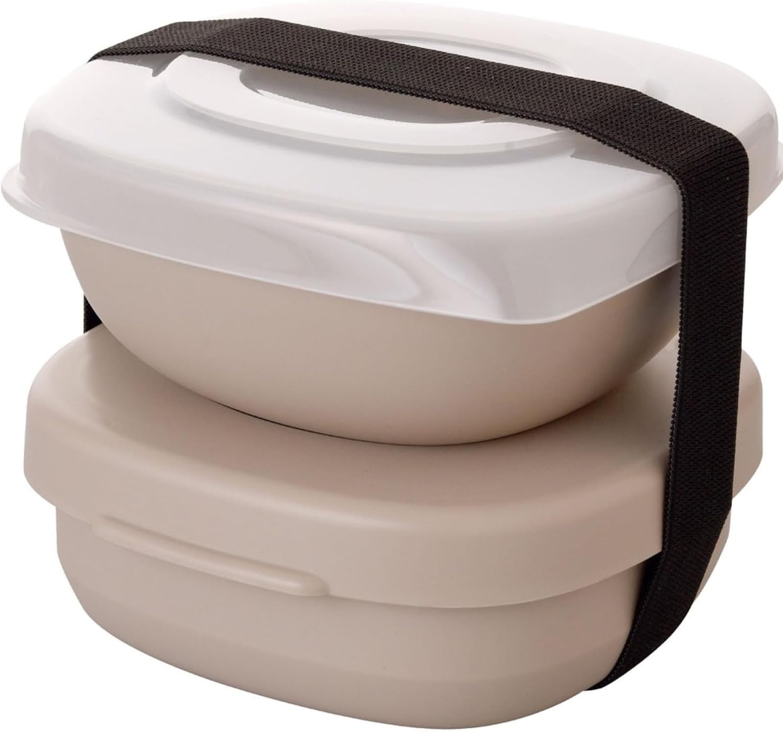 

ERNEST [Made in Japan] 2-Tier Bento Box (Keeps frozen rice coldMicrowaves upside down for delicious, fluffy riceSupervised by a Five-Star Rice