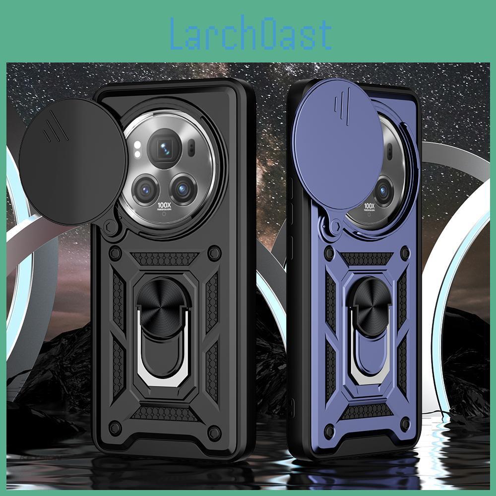 For Keysion Shockproof Case Armor Honor Magic 6 Pro 5g Slide Camera Lens Protection Ring Stand Phone Cover For Honor Magic 5 Pro