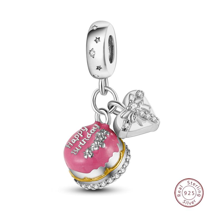 Copper Beaded Pendant Shiny Zirconia Cute Bow Original 3Mm Bracelet Women Fine Jewelry