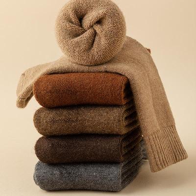 "Women's 60% Wool Warm Thick Terry Winter Socks"