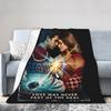 Hannah Wells and Garrett Graham Love Was Never Part Of The Deal Off Campus Poster Blanket Quality Soft Warm Throw Blanket