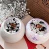 Small Round Jar with Lid Silicone Mold Cute Candle Cup Concrete Mold DIY Cement Jewelry Storage Box Epoxy Resin Mold Home Crafts