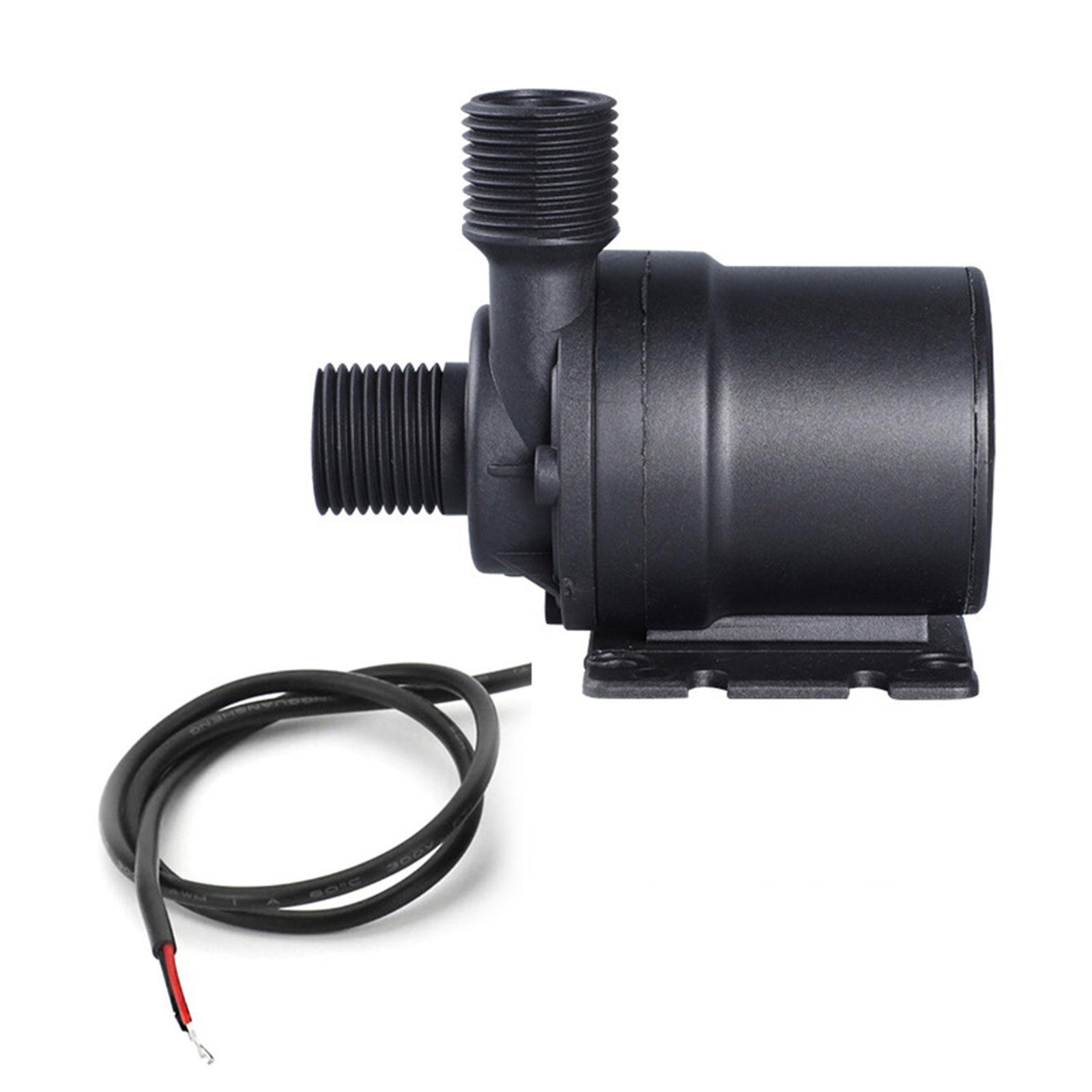 

Industrial Grade 12V/24V Water Pump Versatile Submersible Water Pump for Fountain Pool & Solar Water Circulation Durable 12V