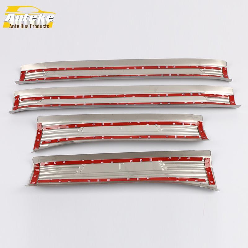 Song PRO Sill and Bumper Trim Strips: 19-Piece Set for Trunk Scuff Protection