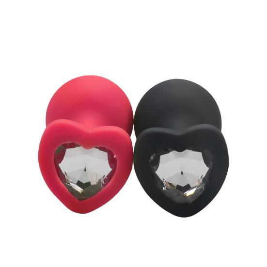 Anal Plug Smooth Full Stimulation Silicone Butt Beads Sex Toy for Bedroom