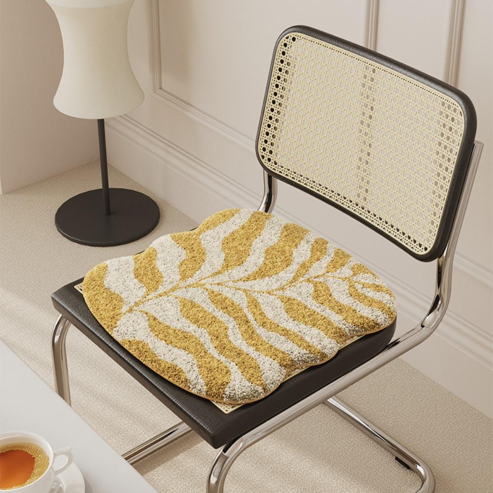 Universal Geometry Tufted Seat Cushion Elastic Winter Student Cushion  Restaurants