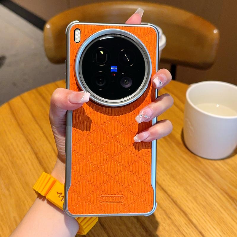 

Для Vivo X200 Pro Mini Ultra X200s Кожаный Чехол Ударопрочный Уголок Magsafe Беспроводная Зарядка Гальваническое Покрытие Мягкий Захват Чехол Обложка Artificial leather&vivo X200 Pro mini