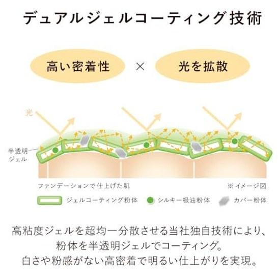 KANEBO Crystalized Fix Powder 01 Face 8.5g Setting Pores Transparency Long-lasting Low Shine Slim Compact Gift
