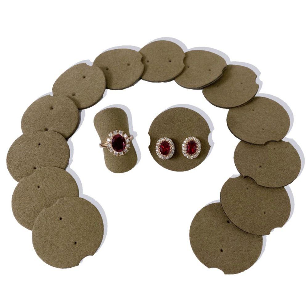 12Pcs Multifunctional Earrings Card Holder Round Round Ring Stand Earrings Display Rack Vacation