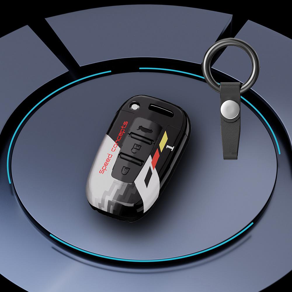 Graffiti Auto Key Fob Cover Fit For Hyundai Ix35 Elantra Sonata 8 9 Fit For Kia Sportage K5 K2 Sorento Optima Forte 2013 2014 2012 2