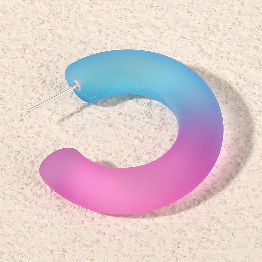 Colorful Acrylic Womens Geometric Earrings For Festive Occasions Gifts And