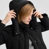 BINJORA Women's 2025 Winter Detachable Hood 95% Duck Down Puffer Jacket J5400DI60