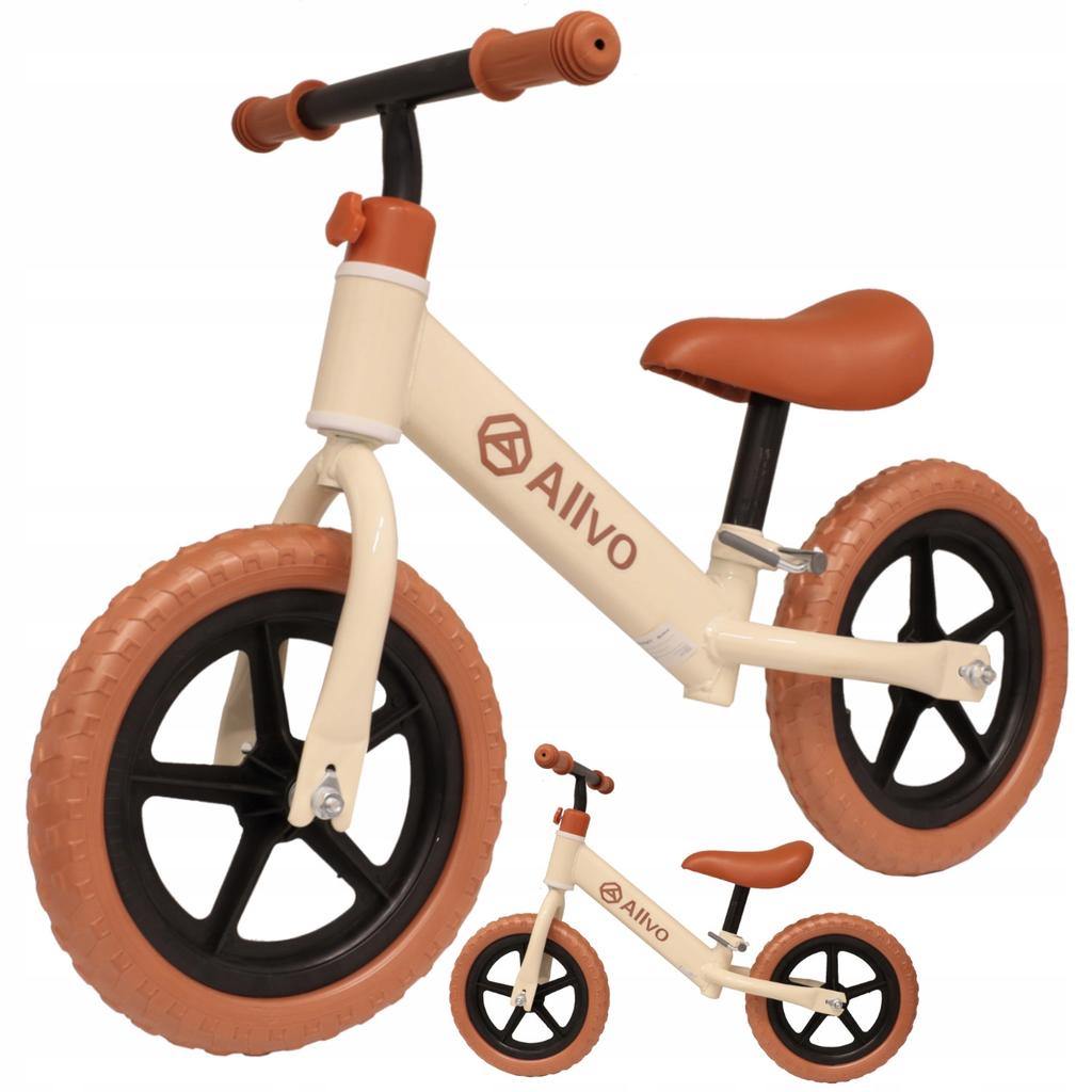 [PACZB] Allvo 12" Children's Balance Bike Beige ALV-U896N