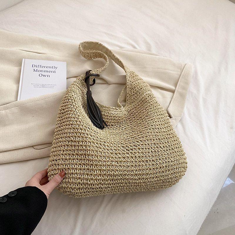 

Hong Kong Seaside Vacation Beach 2024 New Tote Bag Rice White upgrade version