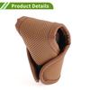 HOPESPANNER Universal Gear Shift Knob Cover Stick Shift Handle Protector Automatic Leather 1 Pc Anti Slip Brown