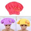 3 Colors Hair Drying Cap Microfiber Ultra Absorbent Hair Dry Wrap Cap Fast Drier Hair Tower