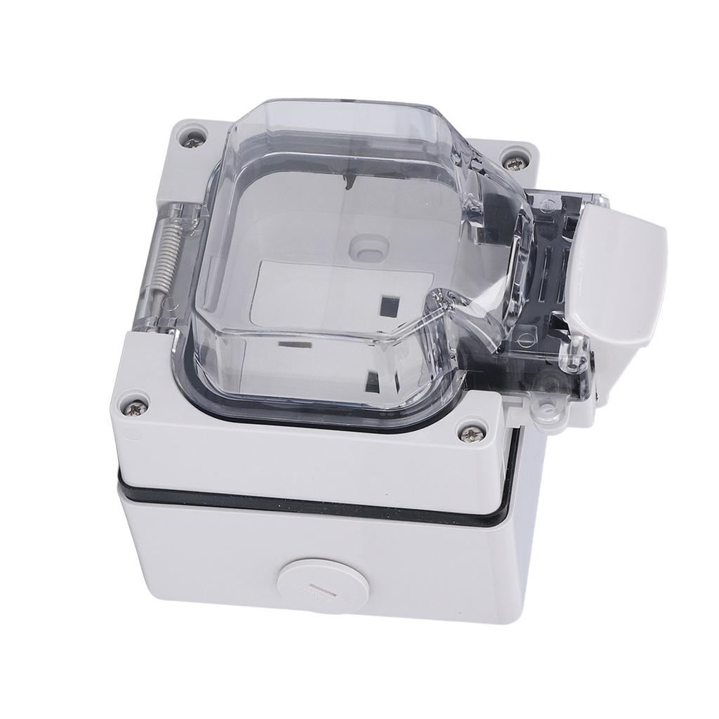 Weatherproof In Use Outlet Outside Use Socket for Garden Commercial Applications IP66 250V 13A