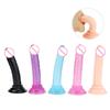 Women's Sex Products Mini Crystal Simulation Penis Fake JJ Female Climax Masturbation Device