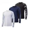 Langarm Rundhals Angelanzug UV-Schutz Luya Angeln Atmungsaktiv Freizeit Sport T-Shirt Angelanzug