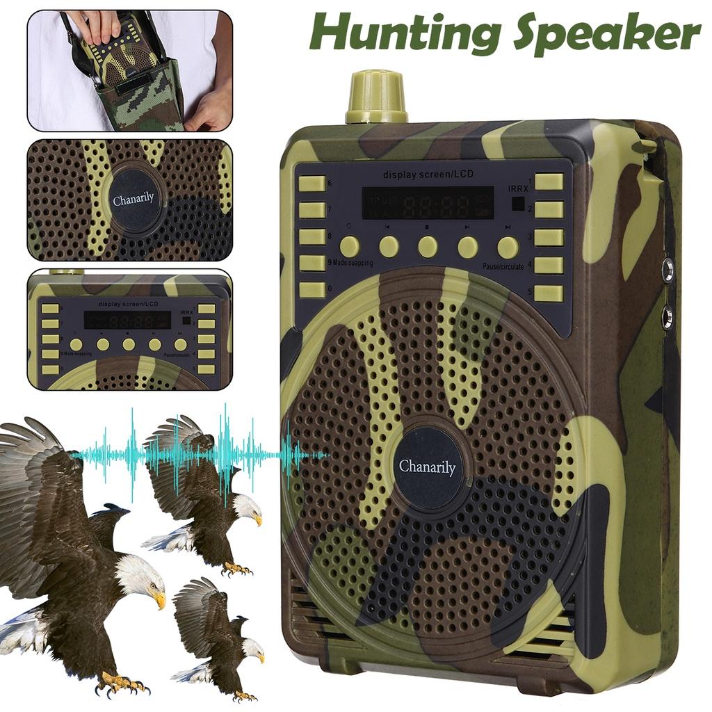 Camouflage MP3 Speaker Electric Hunting Decoy Speaker Remote Controller Kit Hunting Decoy Calls Electronic Bird Caller