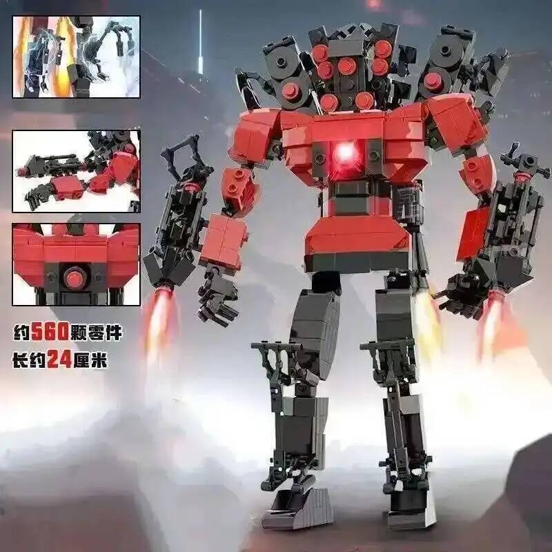 Скібіді Туалет Титани Оператор Блок Скібіді Туалет Титани Спікер Мен Спікермен Будівельний Блок Годинниковий Чоловік Телевізійний Чоловік G Чоловік