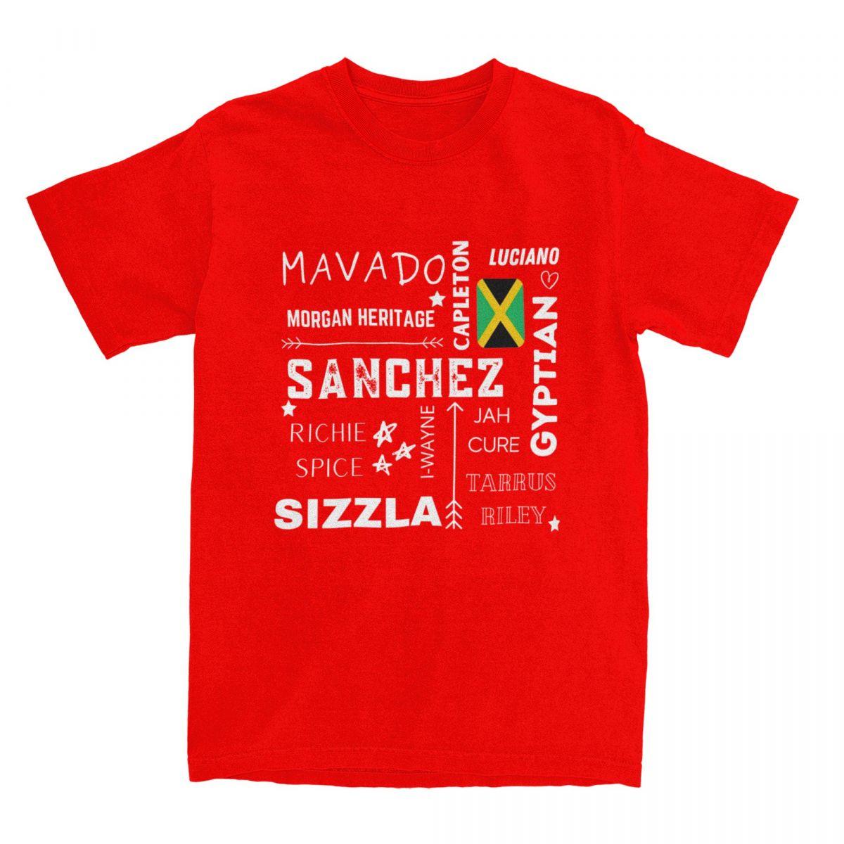 

Unisexs Reggae Artist Text TShirts Cotton Clothing Summer Street Style Short Sleeves T Shirt O Neck Cool Tee Shirt Plus Size S