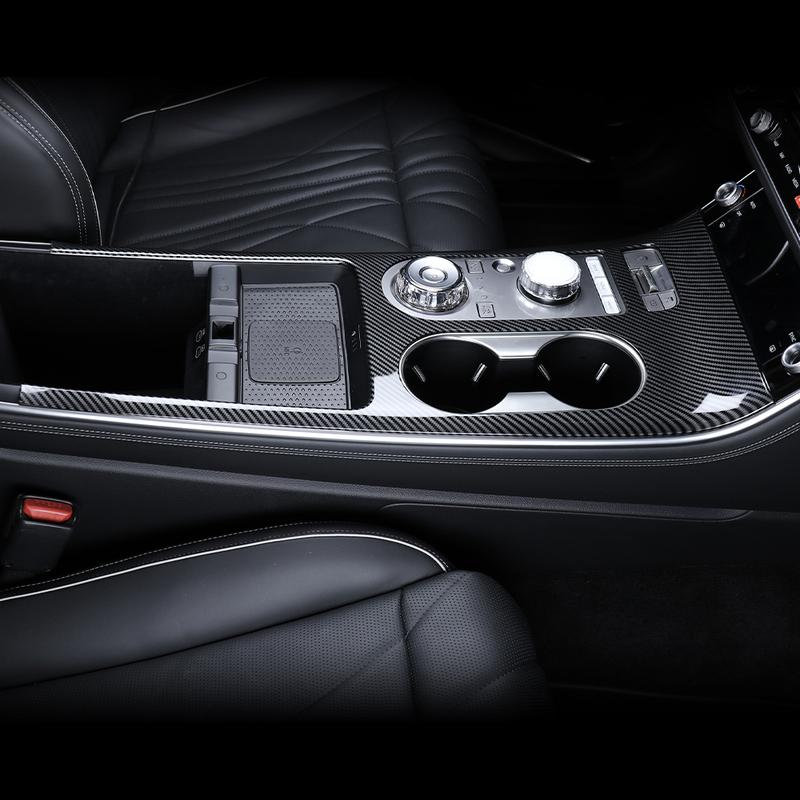 For Genesis GV70 2025 Left-Hand Drive ABS Central Console Gear Shift Panel Frame Trim Cover Car Accessories