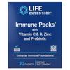 Life Extension Pack Immunitaire avec Vitamine C, D, Zinc & Probiotiques, 30 Sachets