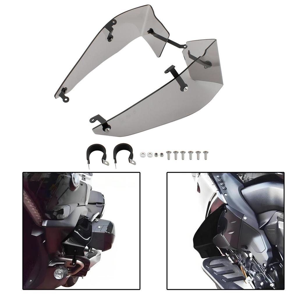 Motorcycle Aerodynamic Wing Side Deflector Wind Guard for BMW K1600GTL K160