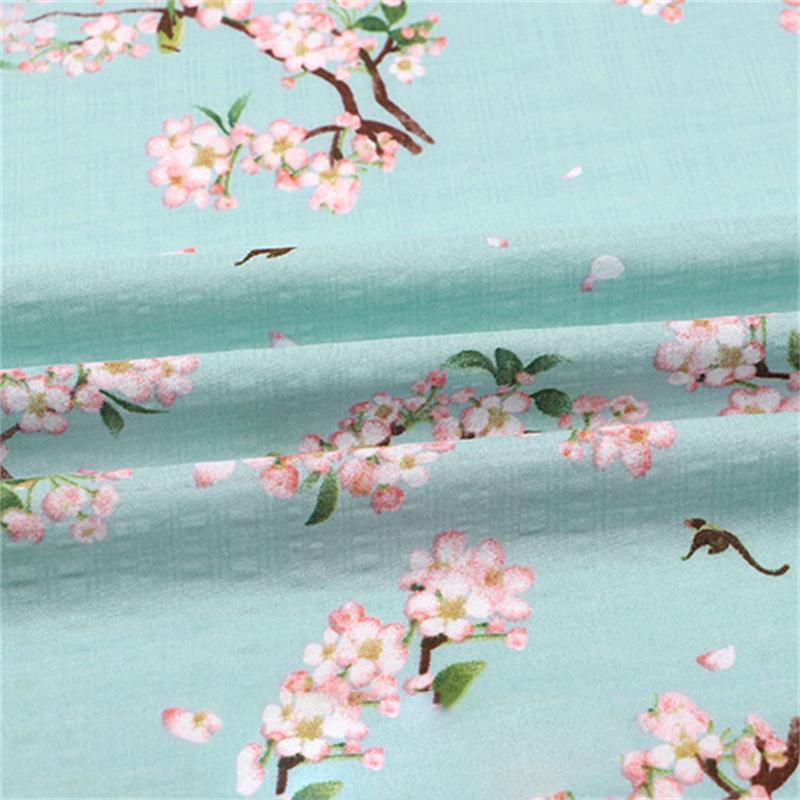 DIY Skirt Cloth Printing Artificial Anti Mosquito Pants Fabric Cotton Dress Cheongsam Summer Thin Cotton Summer Skirts