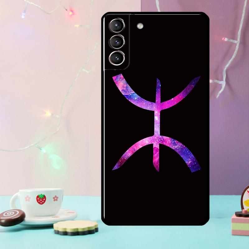 

Amazigh Berber Flag Phone Case For Samsung Galaxy S24 S25 Ultra S21 S22 S23 Ultra S9 S10 S20 Plus S25 FE Cover Galaxy S24